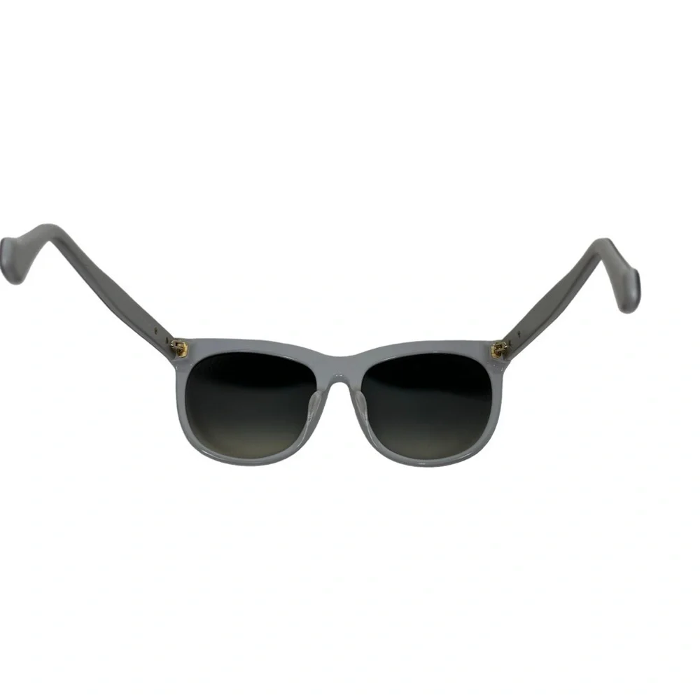 BALENCIAGA Gradient Textured Cat Eye Sunglasses Dark‎ Grey BA24